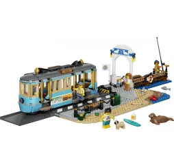 LEGO City Tramwaj przy plaży – klocki konstrukcyjne