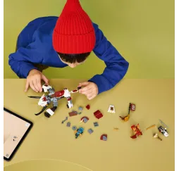 LEGO NINJAGO Zilvar i Grimtak – klocki konstrukcyjne