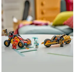 LEGO Ninjago klocki Kaia i Colea – pojazdy 7+