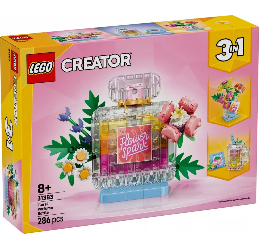 LEGO Creator Flakon perfum z kwiatami – klocki 8+
