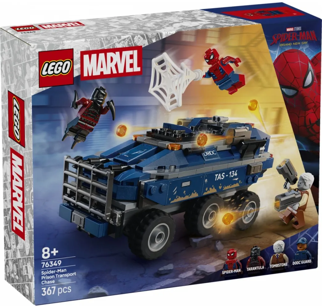 Spider-Man więźniarka LEGO klocki konstrukcyjne