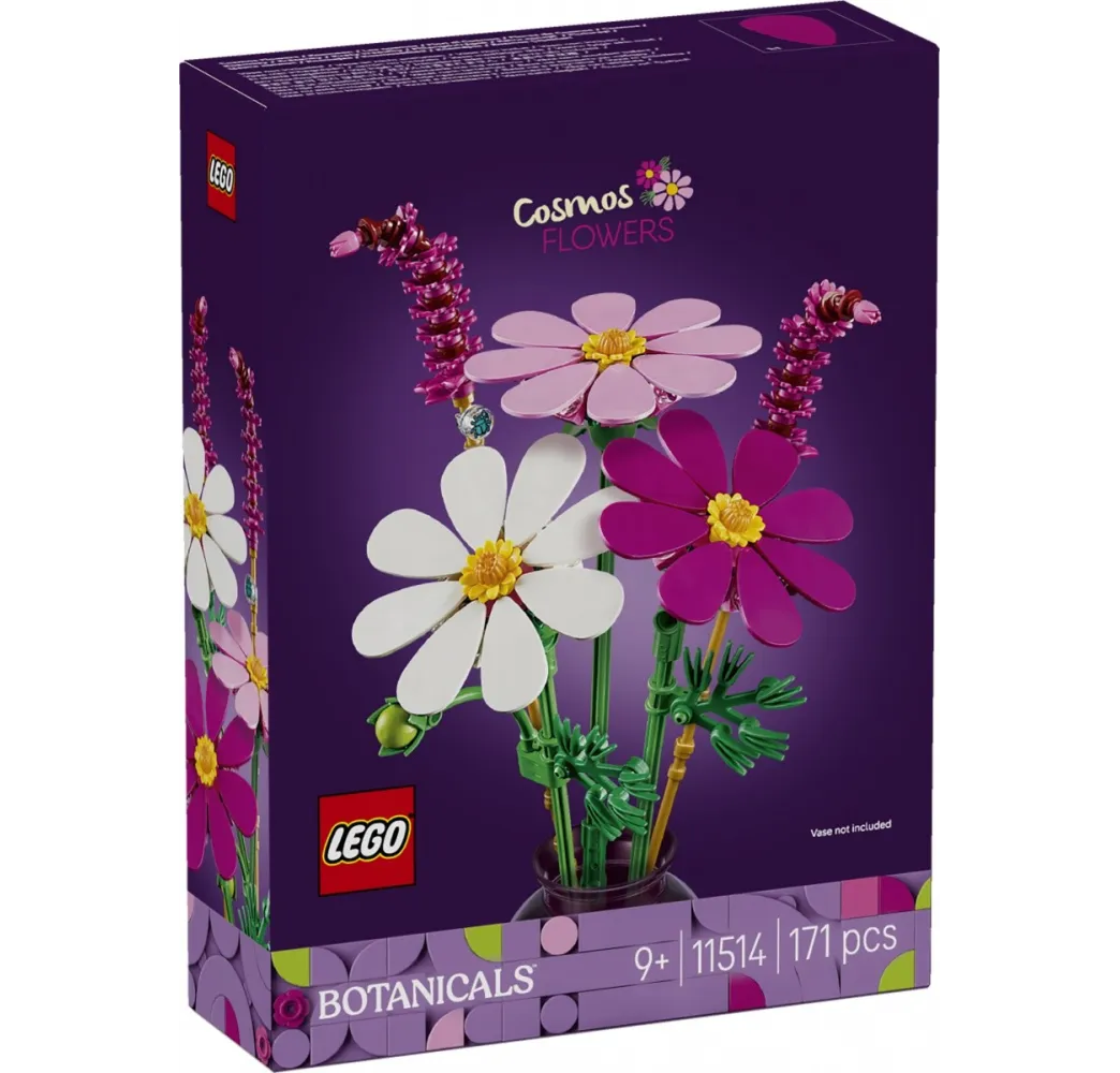 LEGO Botanicals Kosmosy – klocki konstrukcyjne 9+