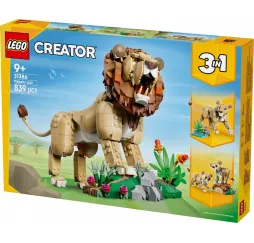 LEGO Creator Dumny lew – klocki konstrukcyjne 3w1