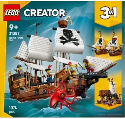 LEGO Creator Legendarny statek piracki – klocki 3w1