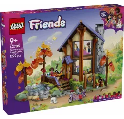 LEGO Friends Jesienna leśna chatka – klocki 9+