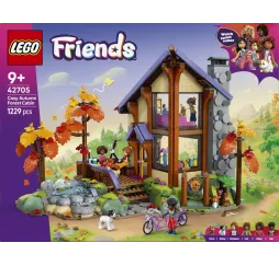 LEGO Friends Jesienna leśna chatka – klocki 9+
