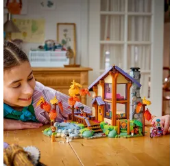 LEGO Friends Jesienna leśna chatka – klocki 9+