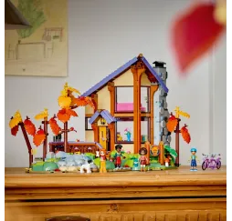 LEGO Friends Jesienna leśna chatka – klocki 9+