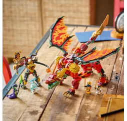 LEGO NINJAGO Smoczy mech Wyldfyre – klocki 9+