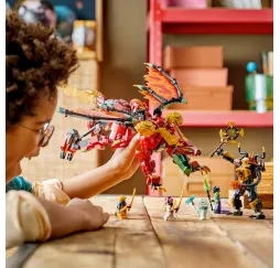 LEGO NINJAGO Smoczy mech Wyldfyre – klocki 9+