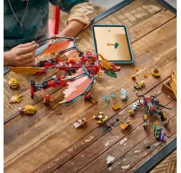 LEGO NINJAGO Smoczy mech Wyldfyre – klocki 9+