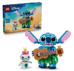 Stitch i Strupka LEGO Disney – klocki konstrukcyjne