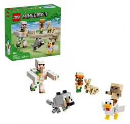 LEGO Minecraft Atak kurzego jeźdźca – klocki 9+