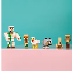 LEGO Minecraft Atak kurzego jeźdźca – klocki 9+