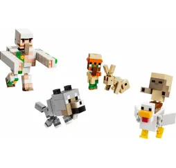 LEGO Minecraft Atak kurzego jeźdźca – klocki 9+