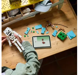 LEGO Minecraft Szkielet – klocki konstrukcyjne 10+