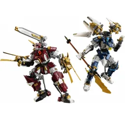 LEGO NINJAGO Bliźniacze tytanowe mechy – klocki 12+