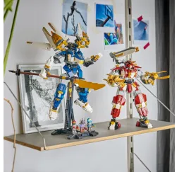 LEGO NINJAGO Bliźniacze tytanowe mechy – klocki 12+