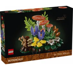 LEGO Botanicals Grzyby leśne – klocki konstrukcyjne