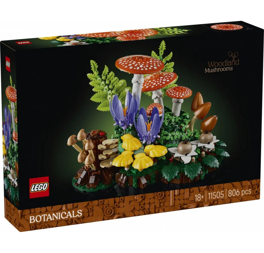 LEGO Botanicals Grzyby leśne – klocki konstrukcyjne
