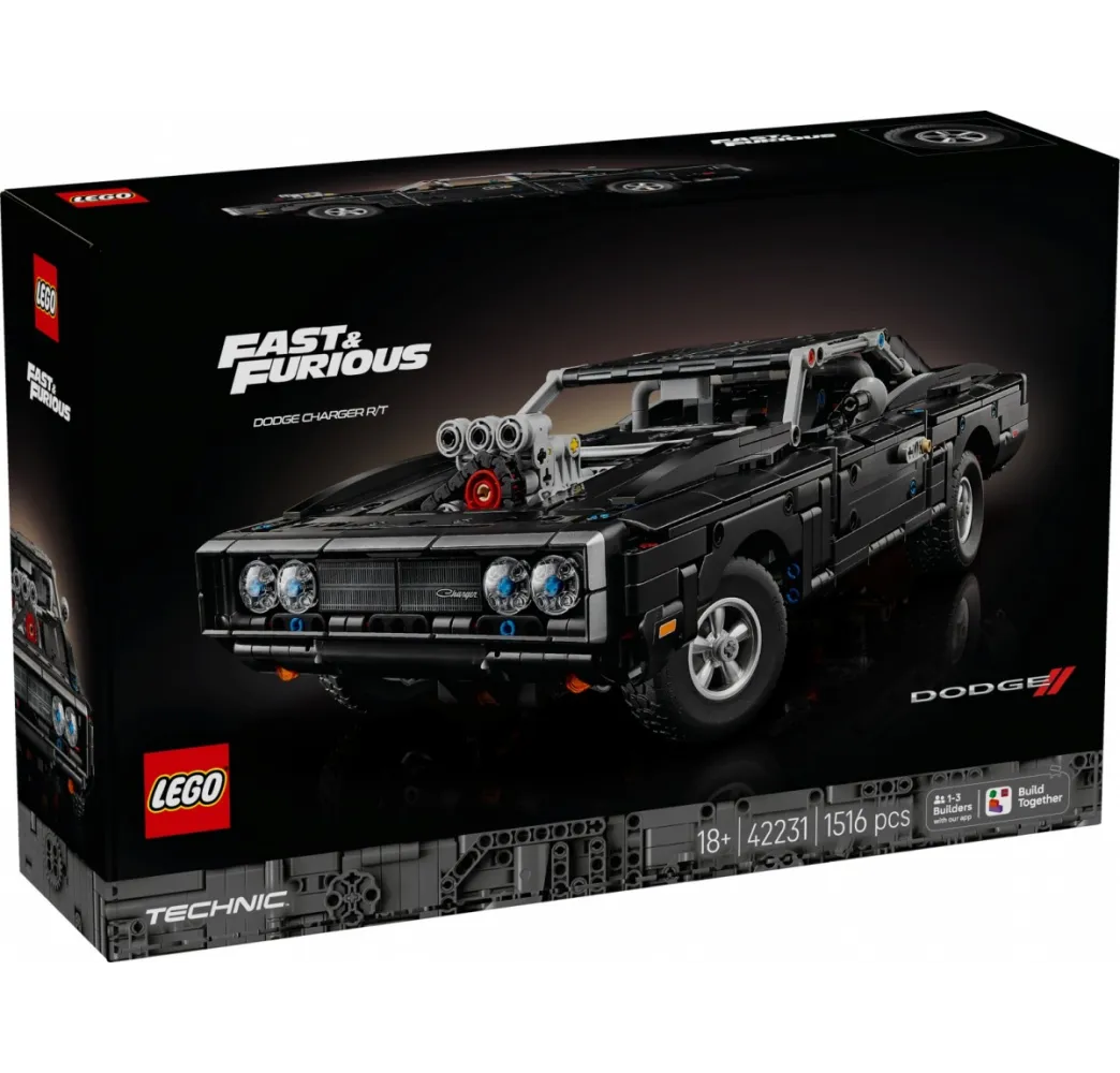 LEGO Technic Dodge Charger R/T – klocki konstrukcyjne