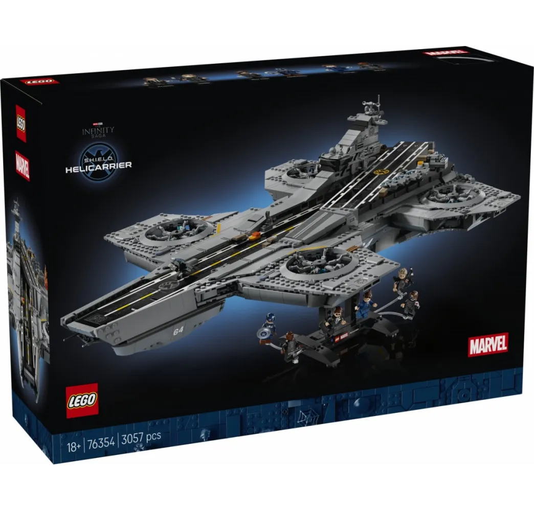 LEGO Marvel Lotniskowiec T.A.R.C.Z.Y. klocki 18+