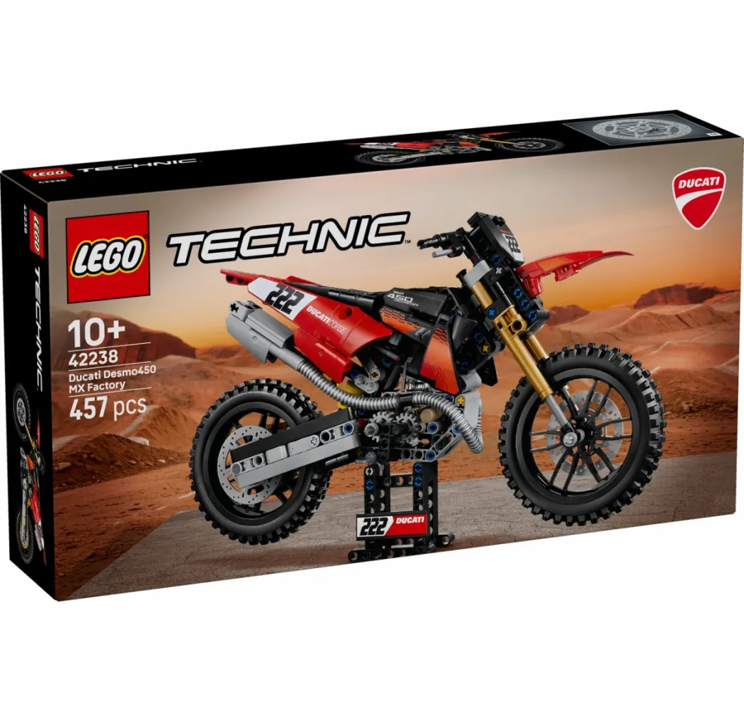 LEGO Technic Ducati Desmo450 MX – klocki konstrukcyjne