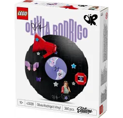 LEGO Olivia Rodrigo płyta winylowa – klocki konstrukcyjne
