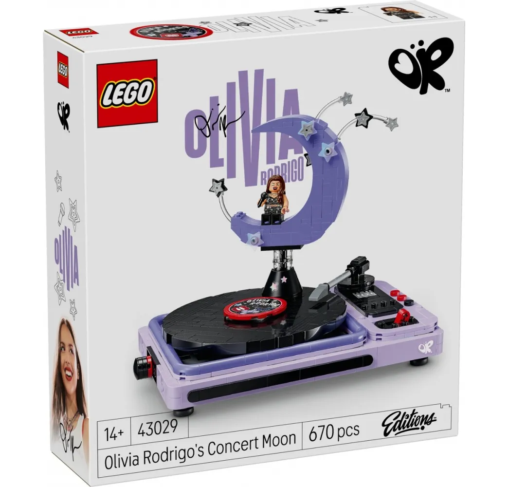 LEGO Księżyc z koncertu Olivii Rodrigo – klocki