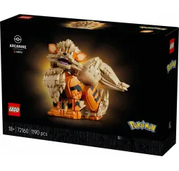 Arcanine LEGO Pokemon – klocki konstrukcyjne 18+