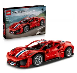 LEGO Technic Ferrari 488 Pista – klocki konstrukcyjne