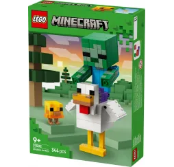 LEGO Minecraft Kurzy jeździec – klocki konstrukcyjne
