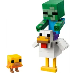 LEGO Minecraft Kurzy jeździec – klocki konstrukcyjne