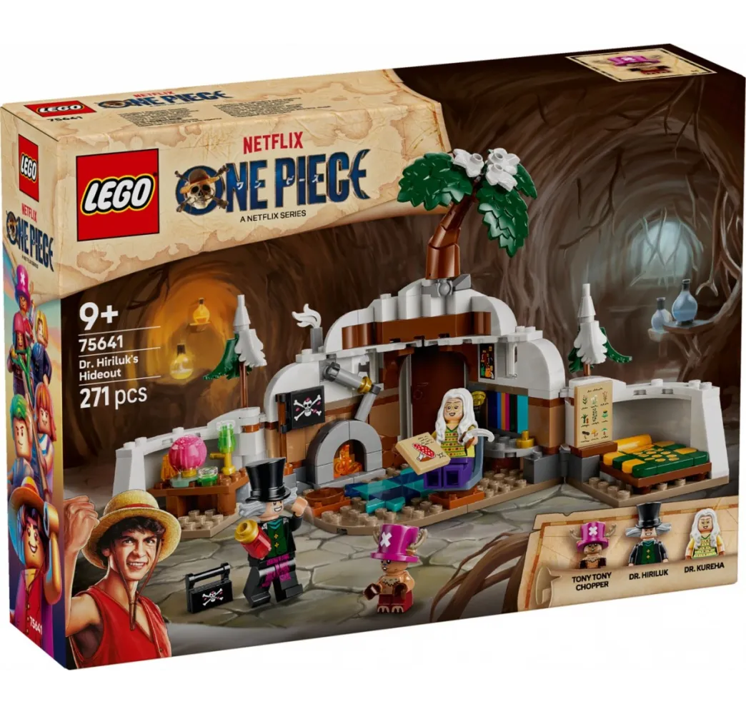 LEGO One Piece Kryjówka doktora Hiluluka – klocki
