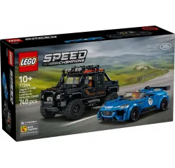 LEGO Speed Champions Jaguar i Defender – klocki 10+