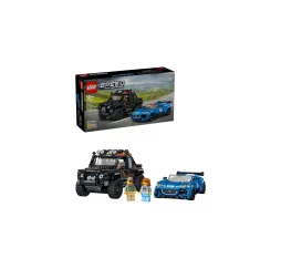 LEGO Speed Champions Jaguar i Defender – klocki 10+
