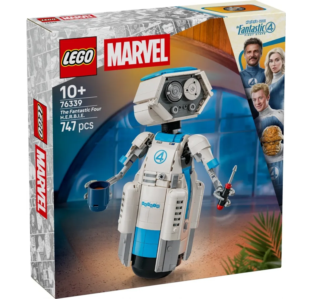 Fantastyczna Czwórka H.E.R.B.I.E. LEGO klocki 10+