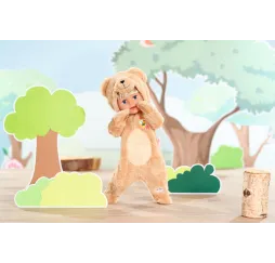 Baby Born strój misia z kapturem – ubranko Zapf
