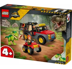 Jurassic World LEGO klocki z młodym tyranozaurem
