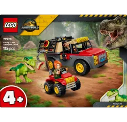Jurassic World LEGO klocki z młodym tyranozaurem