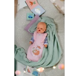 Baby Born śpiworek dla lalki 43 cm Zapf różowy