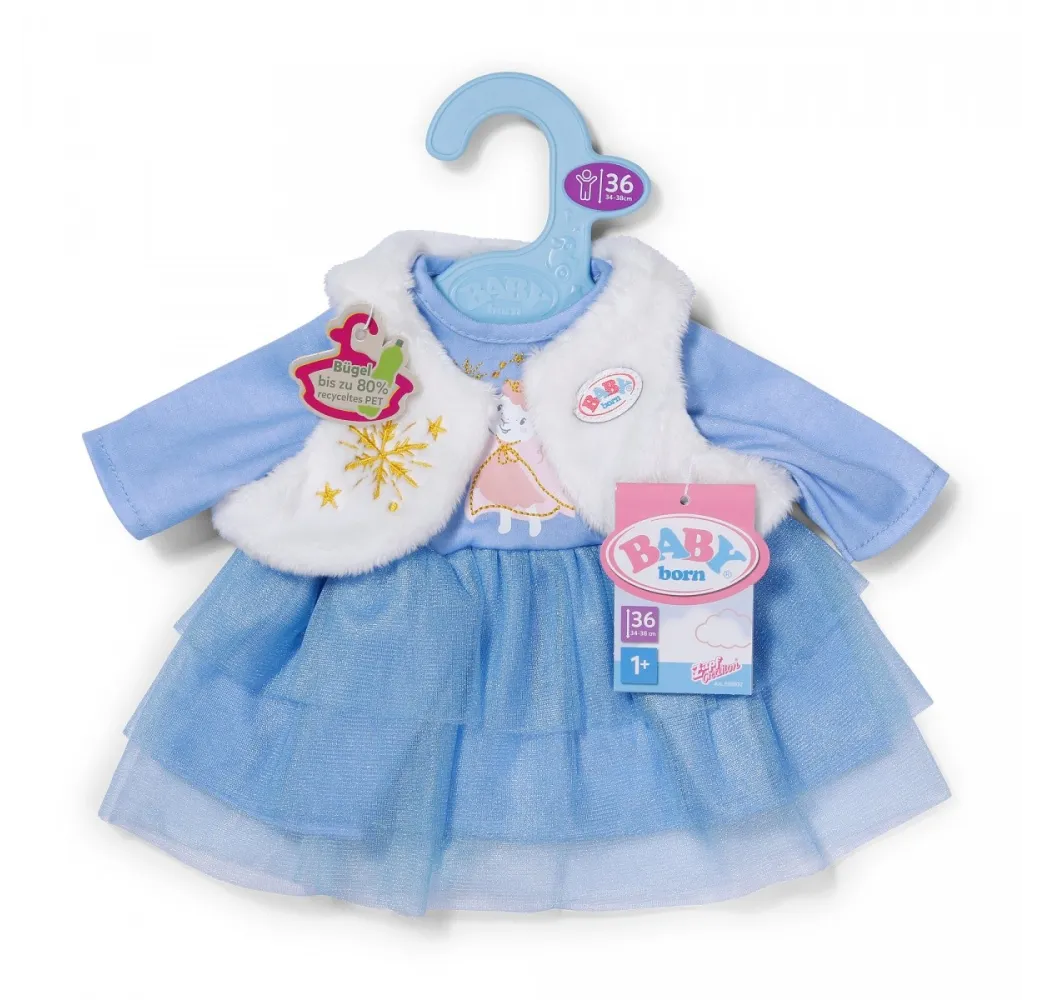 BABY born sukienka zimowa 36 cm – ubranko dla lalki