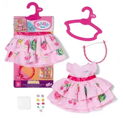 Baby Born sukienka z przypinką 43 cm Zapf dla lalek