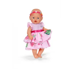 Baby Born sukienka z przypinką 43 cm Zapf dla lalek