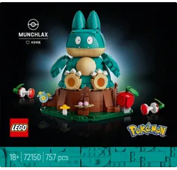 Munchlax LEGO Pokémon – klocki konstrukcyjne 757 el.