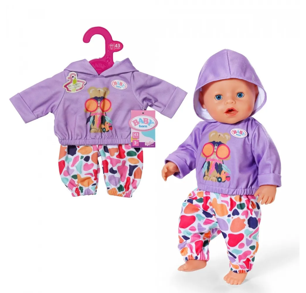 Baby Born dres z kapturem 43 cm – akcesoria dla lalek