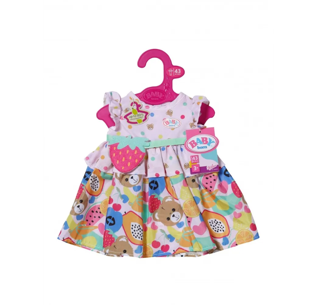 Sukienka Baby Born Owoce 43 cm – akcesoria dla lalek