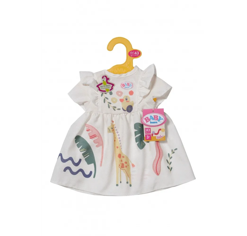 Sukienka Żyrafa Baby Born 43 cm – akcesoria dla lalek