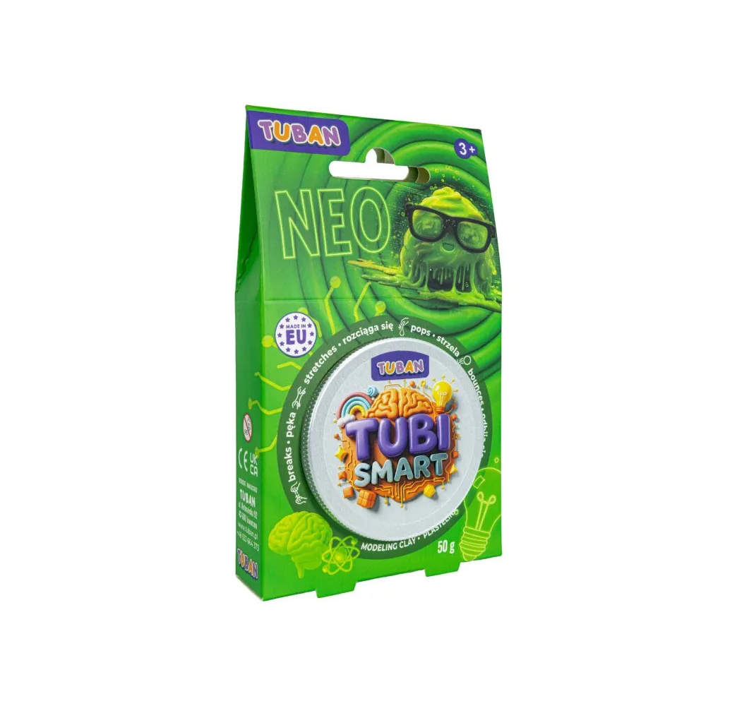 Tubi Smart Neo 50 g plastelina TUBAN dla dzieci 3+
