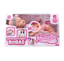 Natalia bobas mimiczny 41 cm Artyk lalka interaktywna